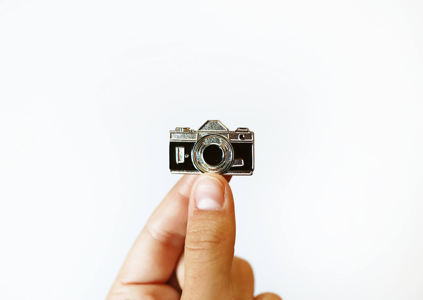 Film Camera Enamel Pin