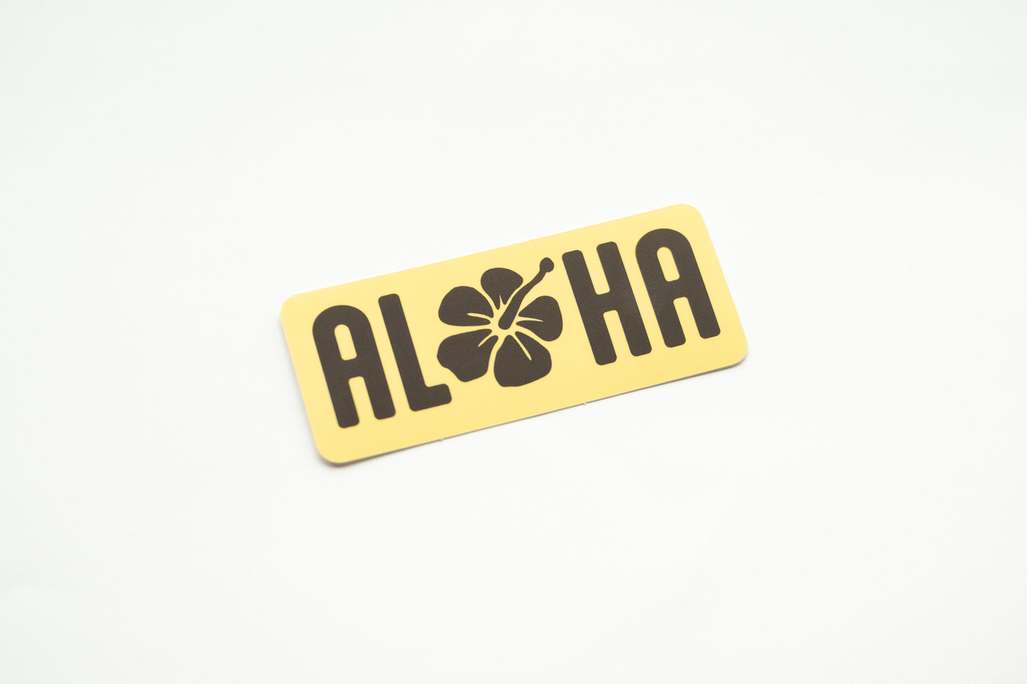 Aloha Hibiscus Vinyl Sticker