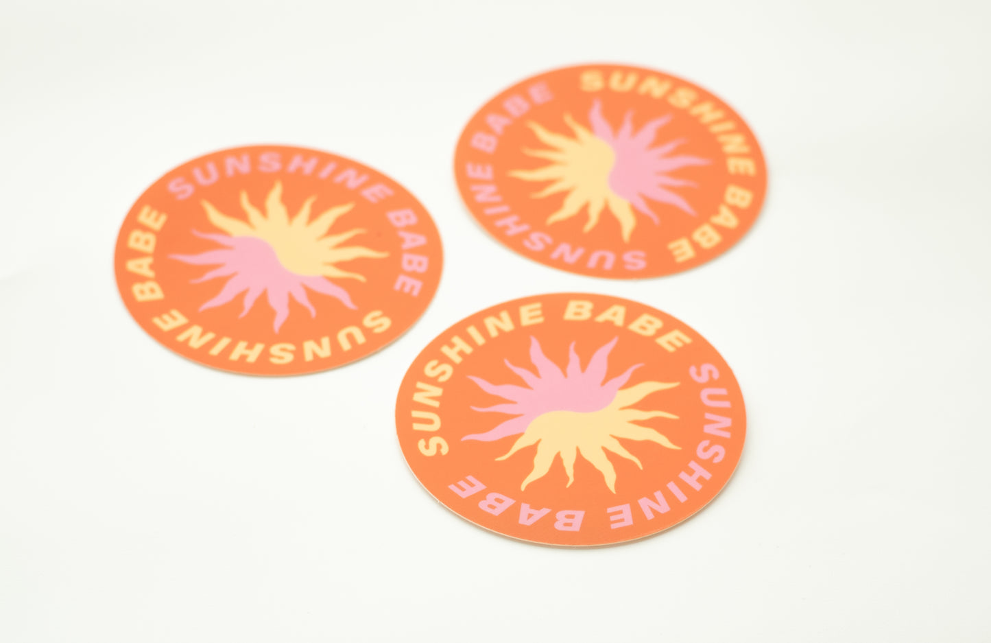 Sunshine babe Vinyl Sticker
