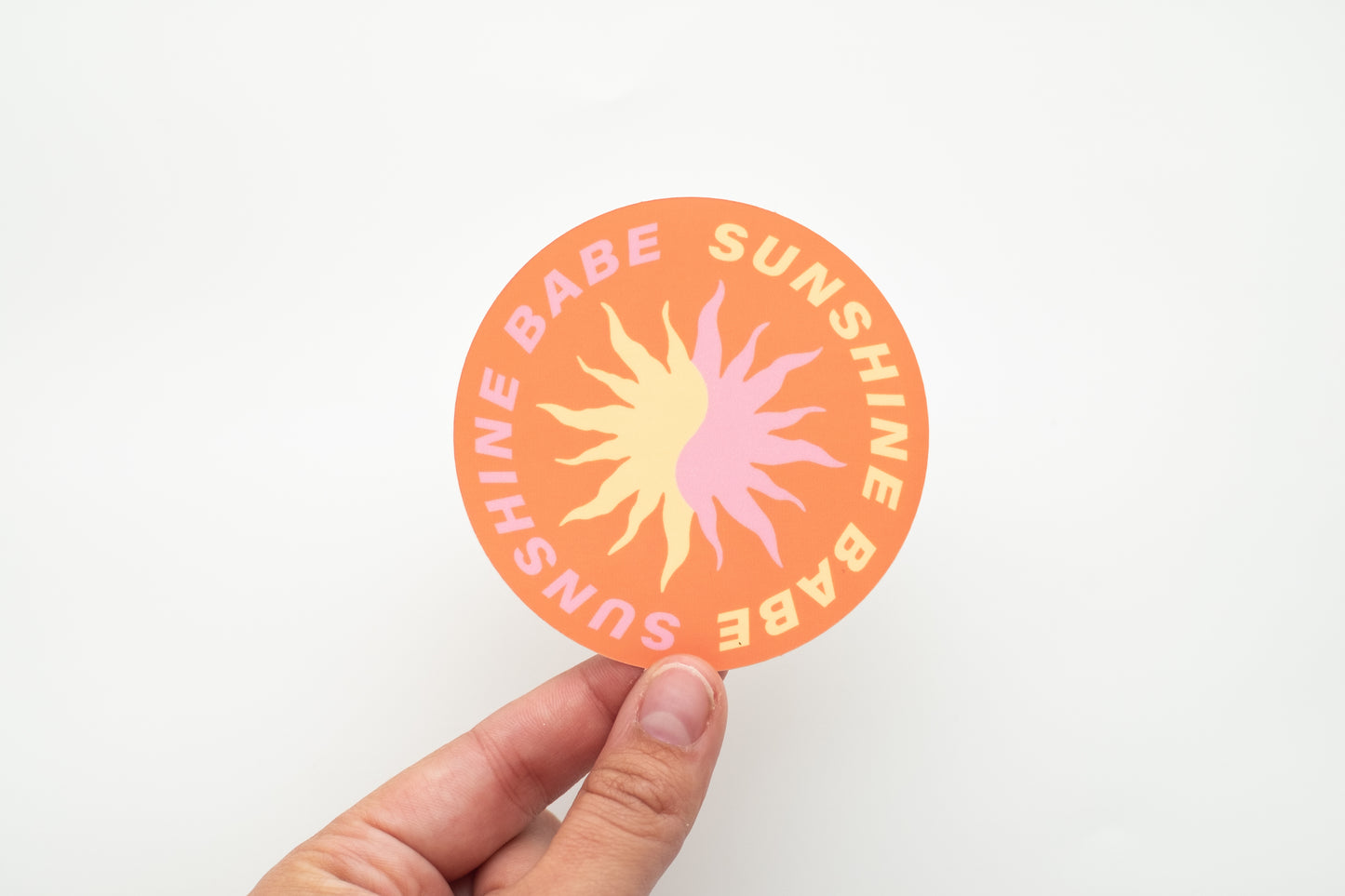 Sunshine babe Vinyl Sticker