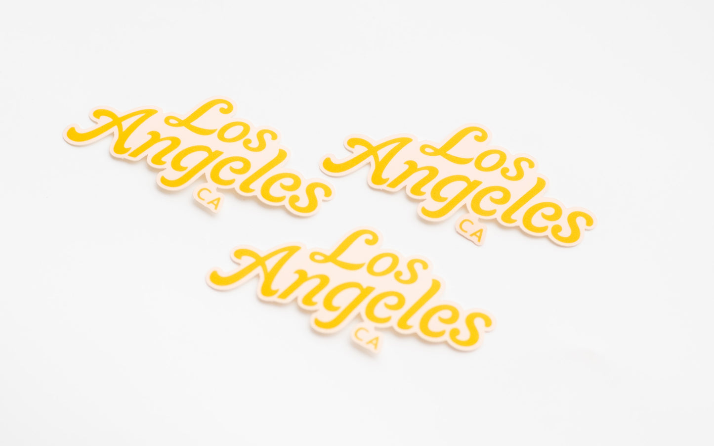 Los Angeles Lettering Vinyl Sticker - LA California