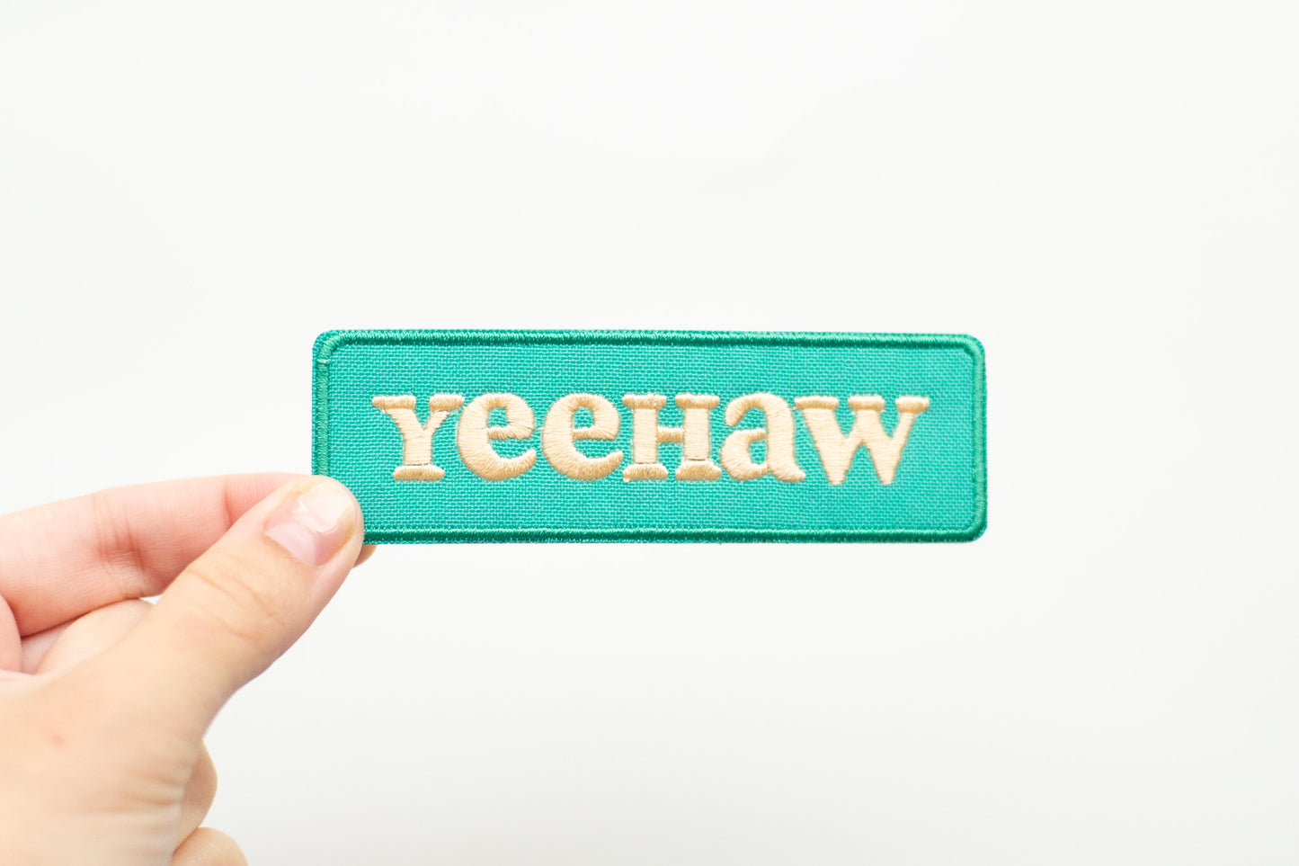 Yeehaw Iron On Patch