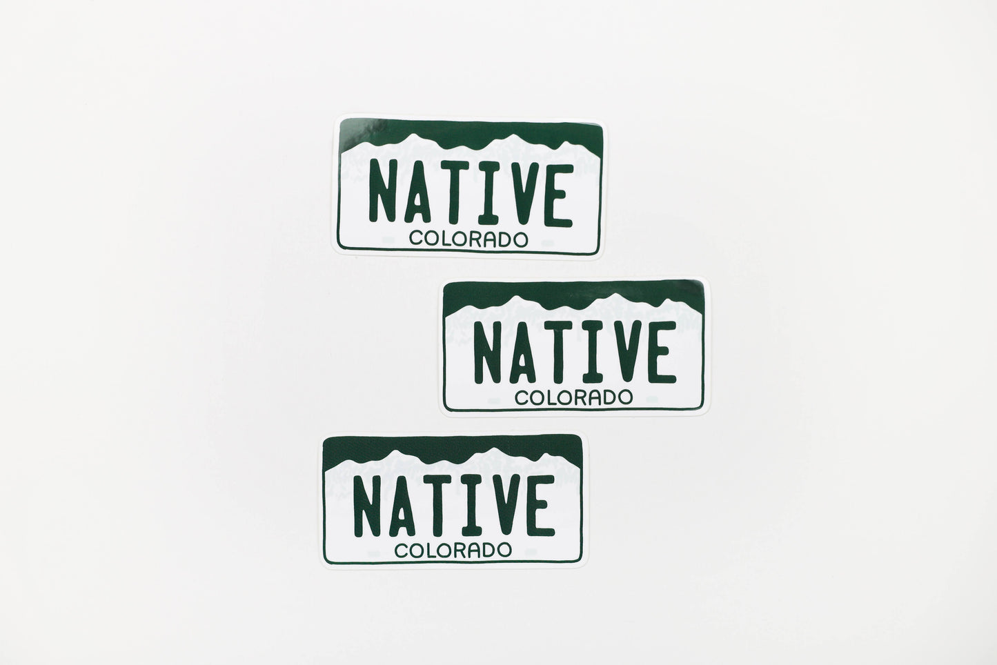 Colorado License Plate Sticker