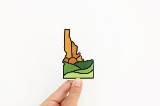 Idaho Landscape Sticker