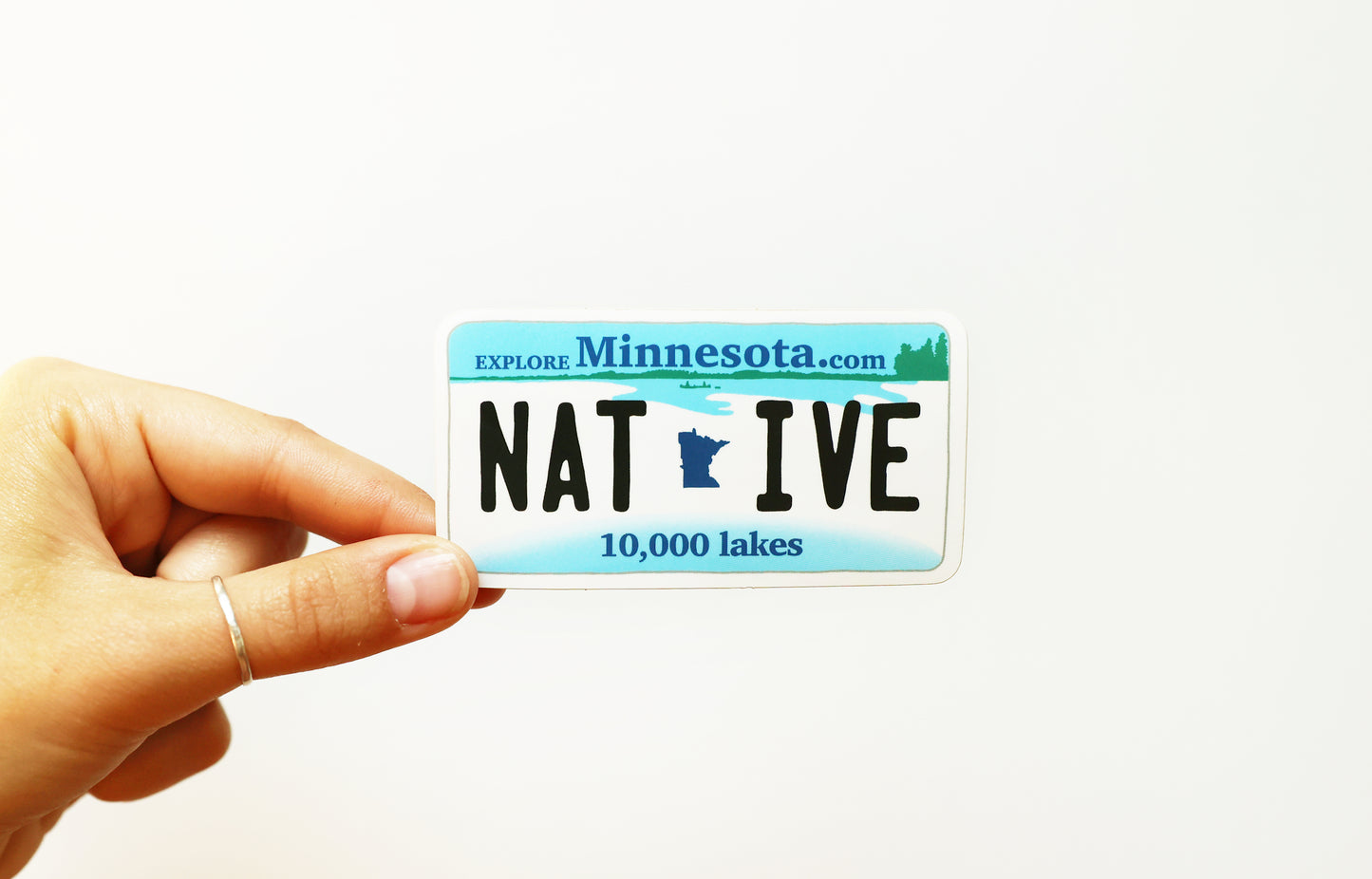 Minnesota License Plate Sticker