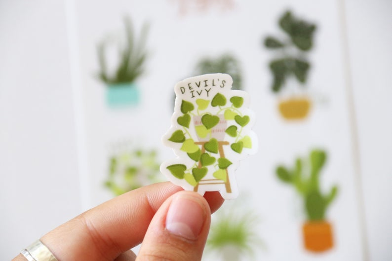Plant Lady - sticker sheet