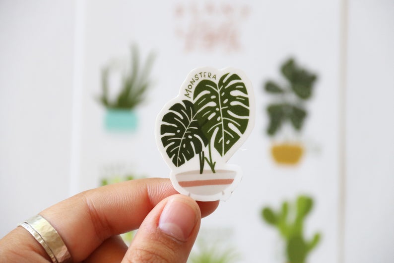 Plant Lady - sticker sheet