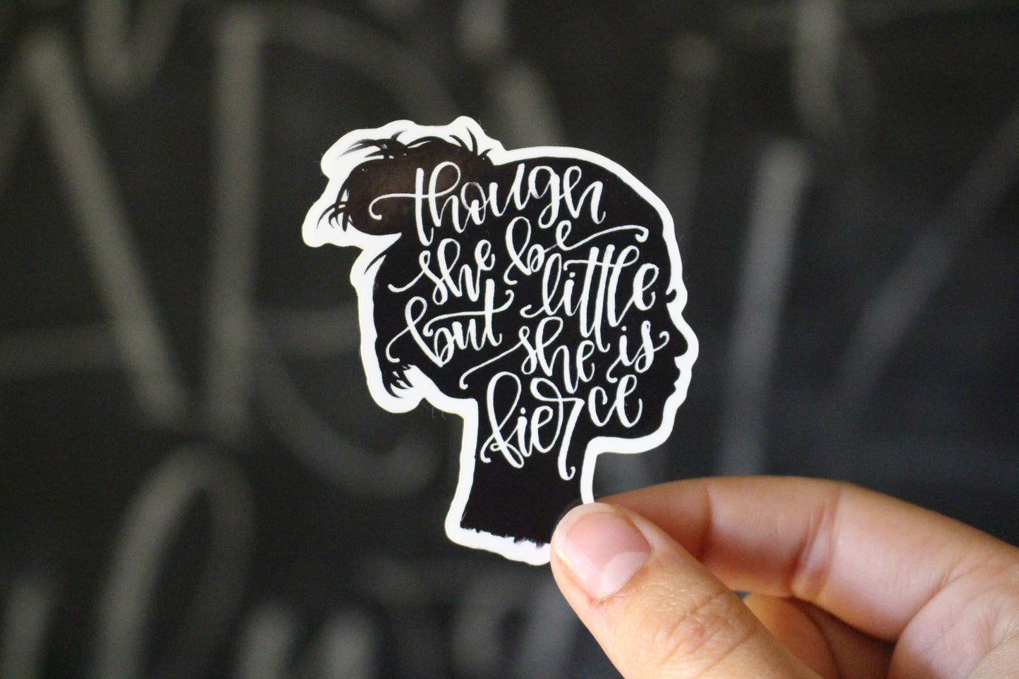 Shakespeare Quote Sticker
