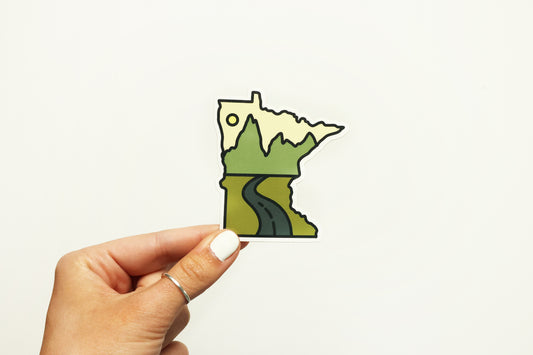 Minnesota Landscape Sticker